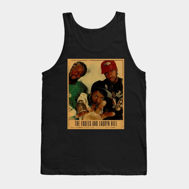 Vintage The Fugees and Lauryn Hill Tank Top by Pinjem Seratus